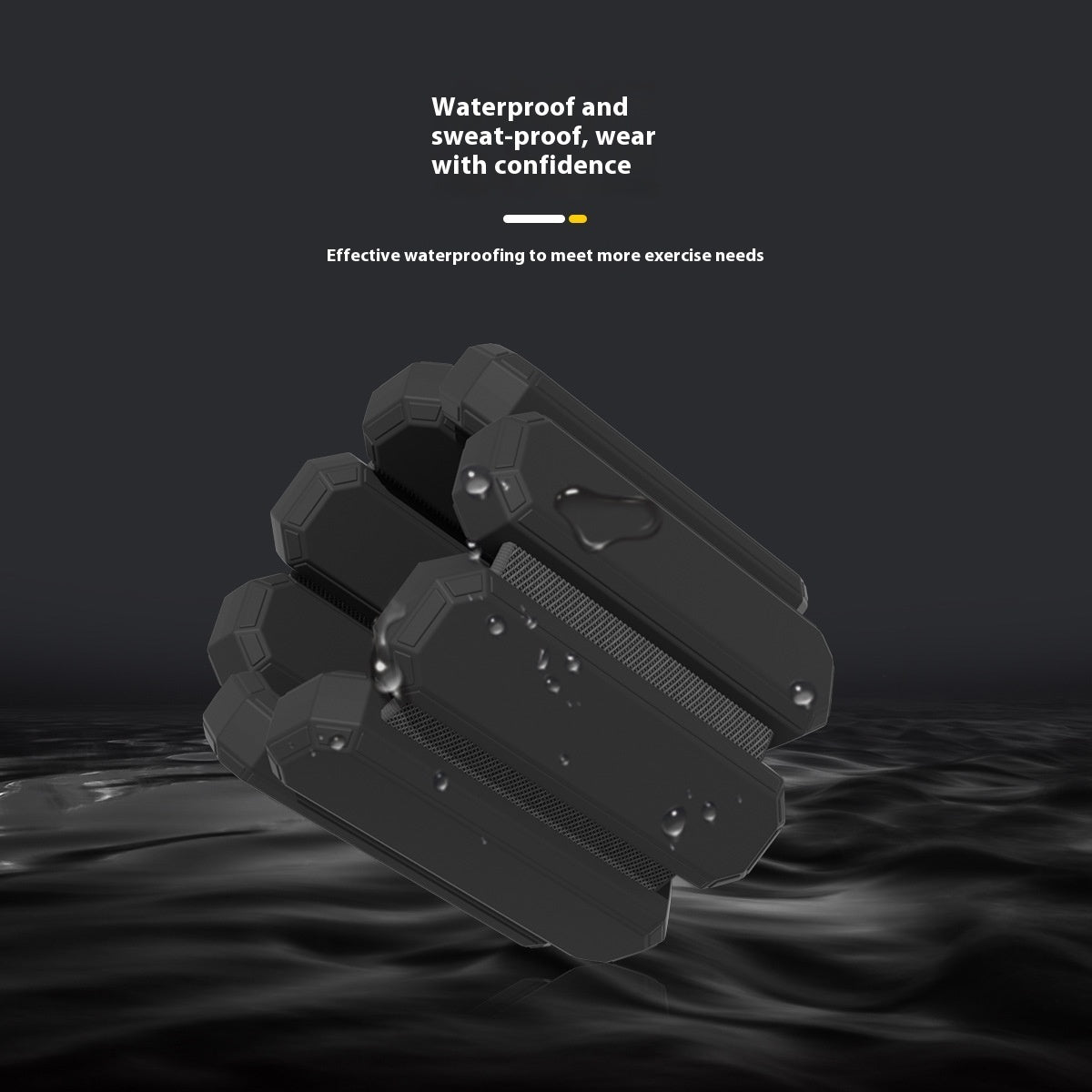 Solid Color Casual Invisible Fitness Weight-bearing Bracelet