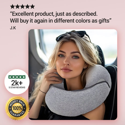 TravelCuddle - Airplane Travel Neck Pillow