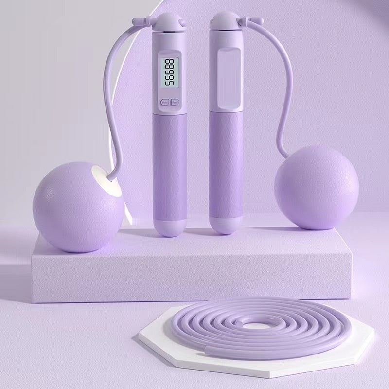 Fitness Skipping Count Rope With Bearings