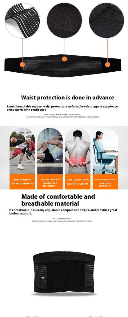 Breathable Pressurized Fixed Support Belt