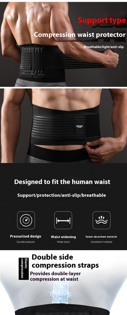Breathable Pressurized Fixed Support Belt